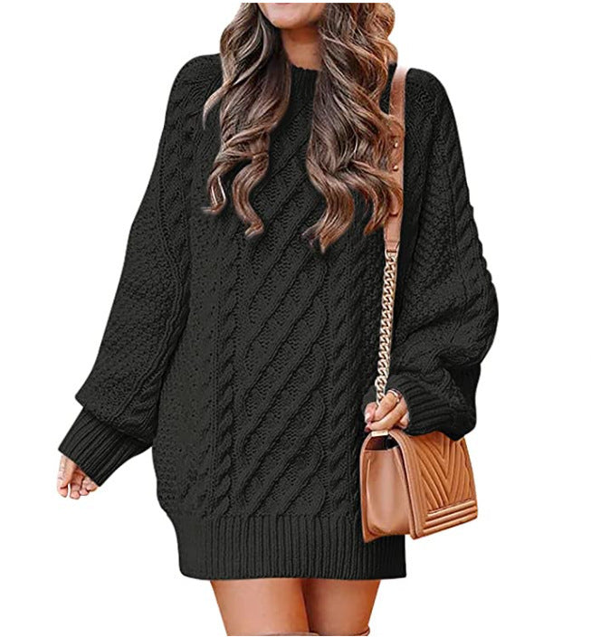 Women's Oversized Chunky Cable Knit Sweater