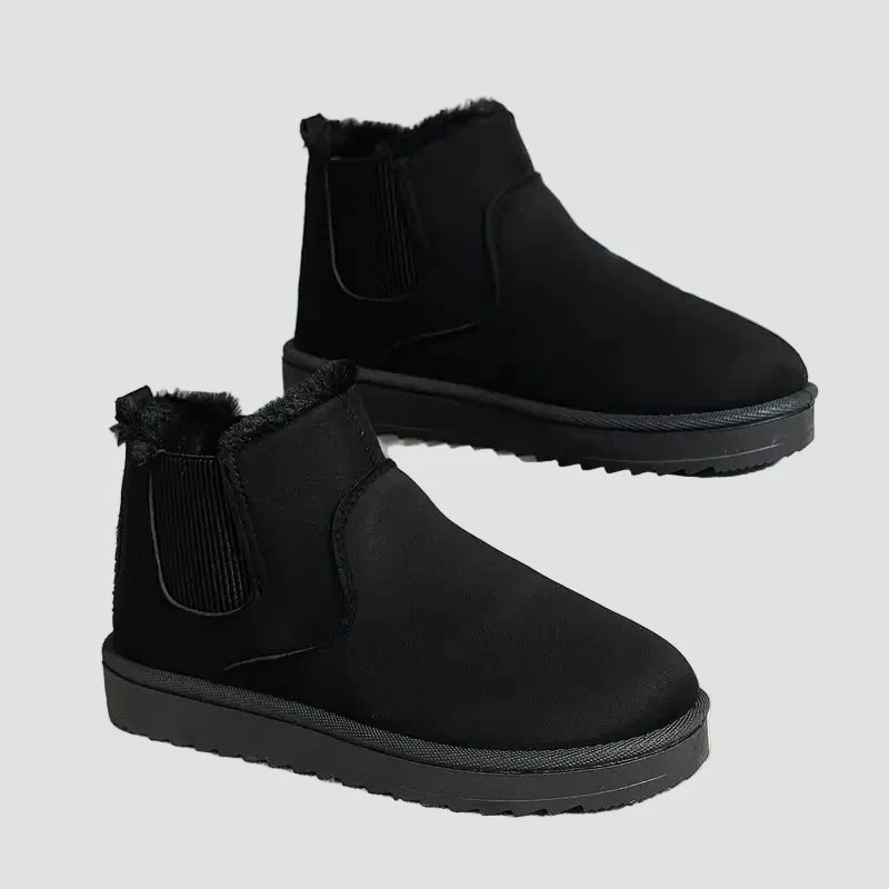 Women's Fleece Lined Chelsea Snow Boots