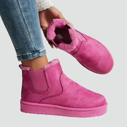 Women's Fleece Lined Chelsea Snow Boots