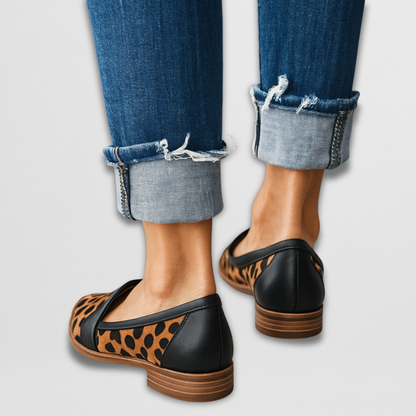 Effortless Suede Pointed Toe Loafer for Women with Penny Strap Slip On Flat Casual Style