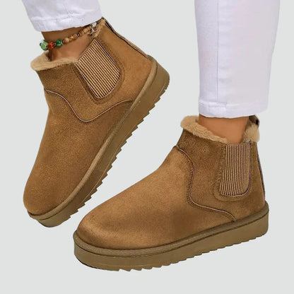 Women's Fleece Lined Chelsea Snow Boots