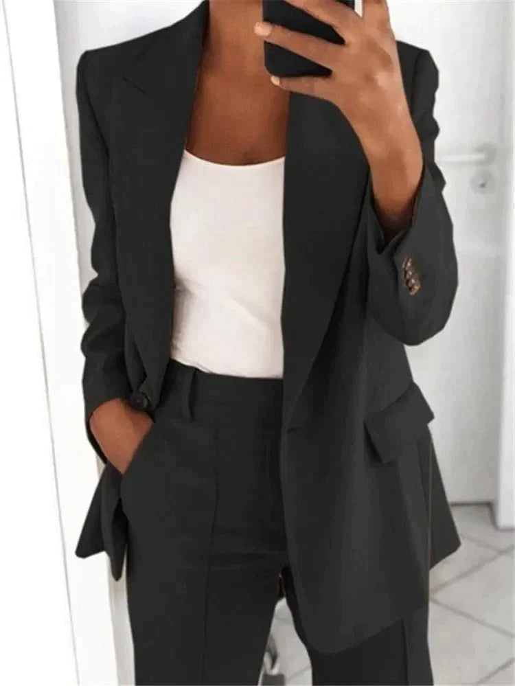 Women's Tailored Notch Lapel Blazer