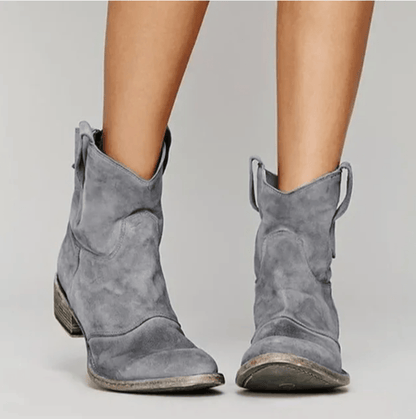 Women's Washed Slouch Western Cowboy Boots