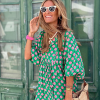 Green and pink
