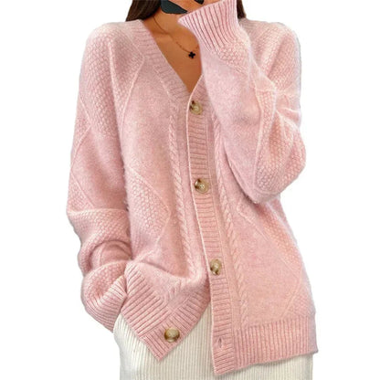 Women's Longline Button Front Cardigan