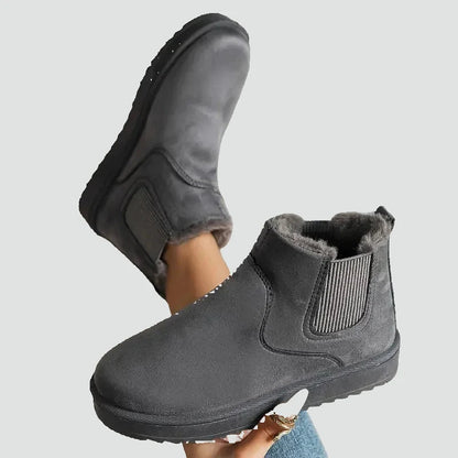 Women's Fleece Lined Chelsea Snow Boots