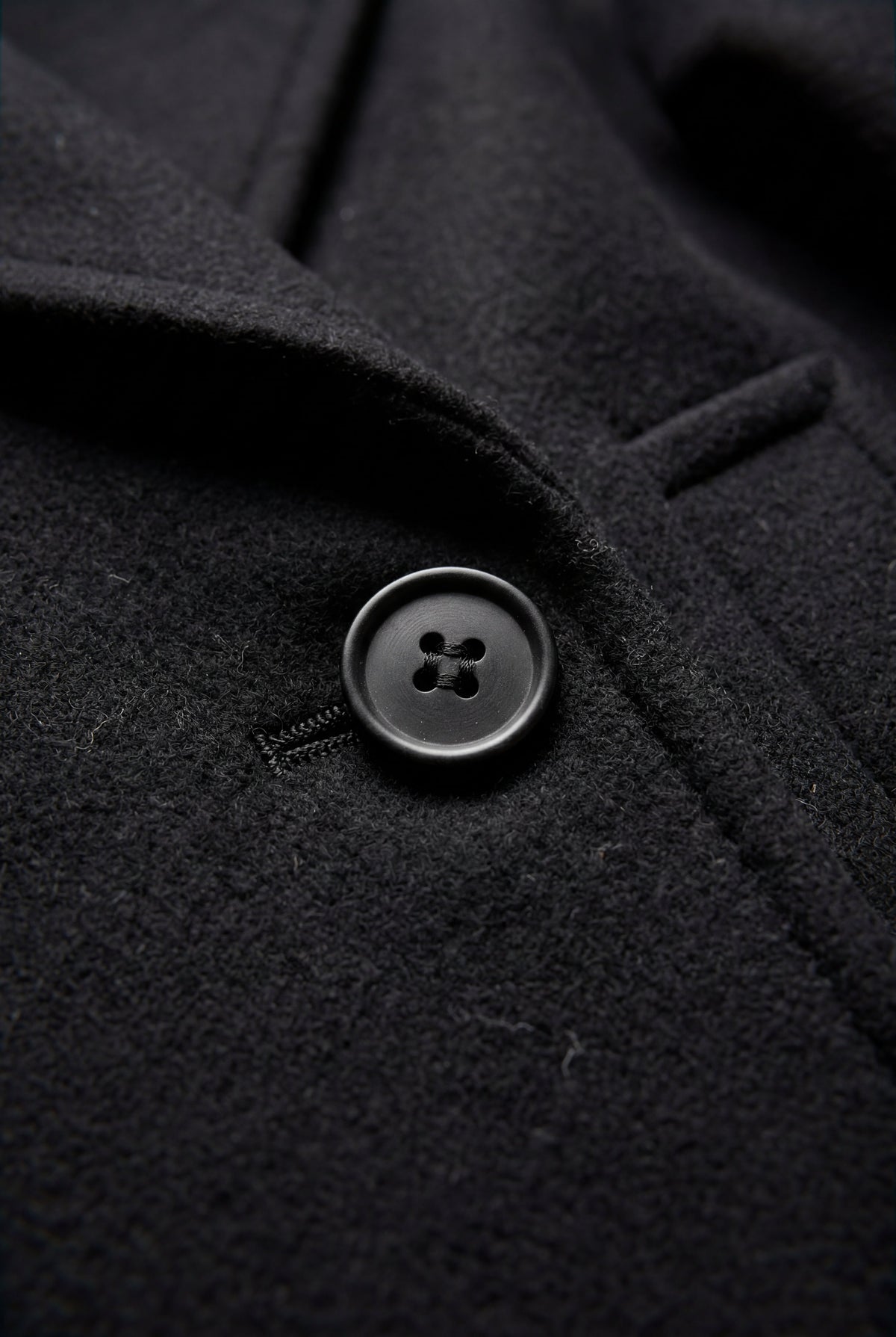 Women's Double Breasted Funnel Collar Pea Coat