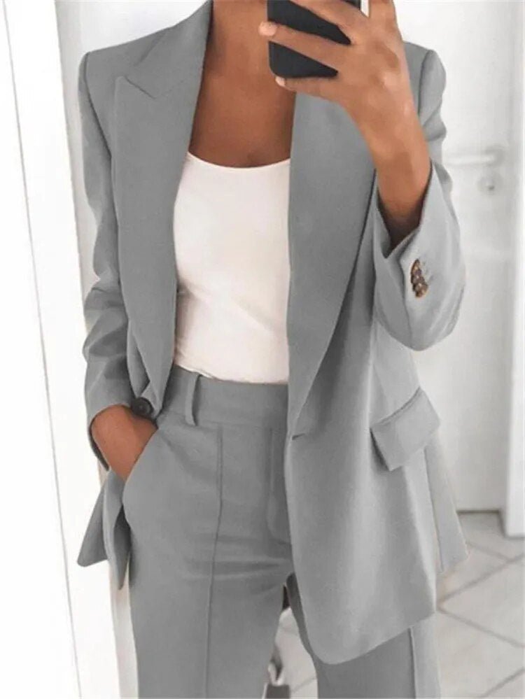 Women's Tailored Notch Lapel Blazer
