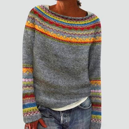 Women's Nordic Fair Isle Christmas Tacky Sweater