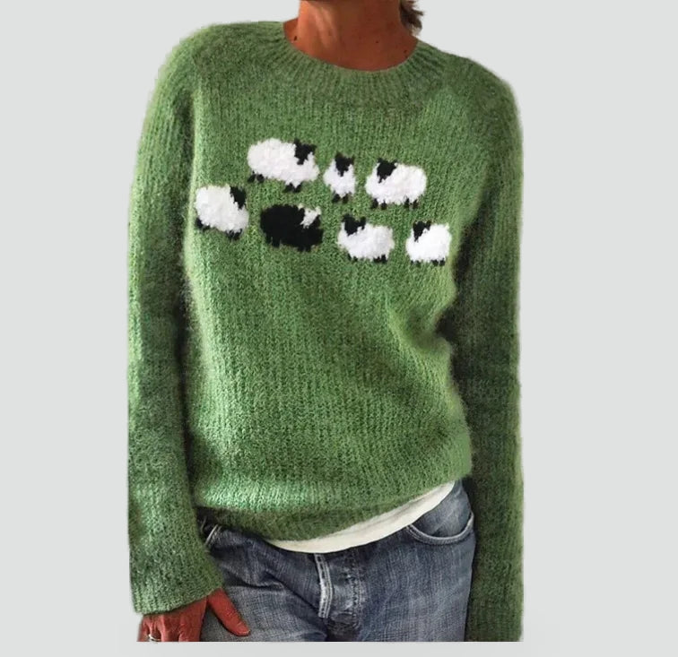 Women's Nordic Fair Isle Christmas Tacky Sweater
