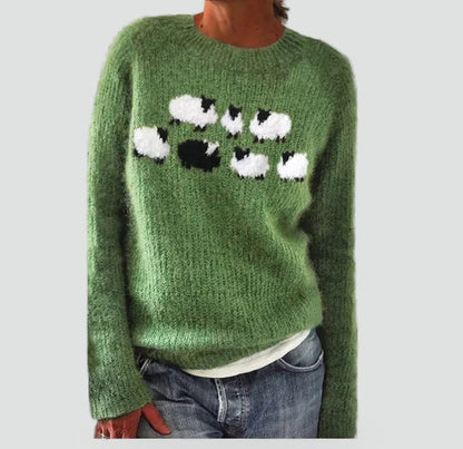 Women's Nordic Fair Isle Christmas Tacky Sweater