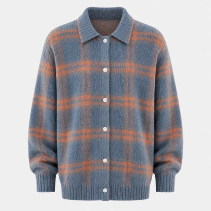 Women's Patterned Collar Cardigan