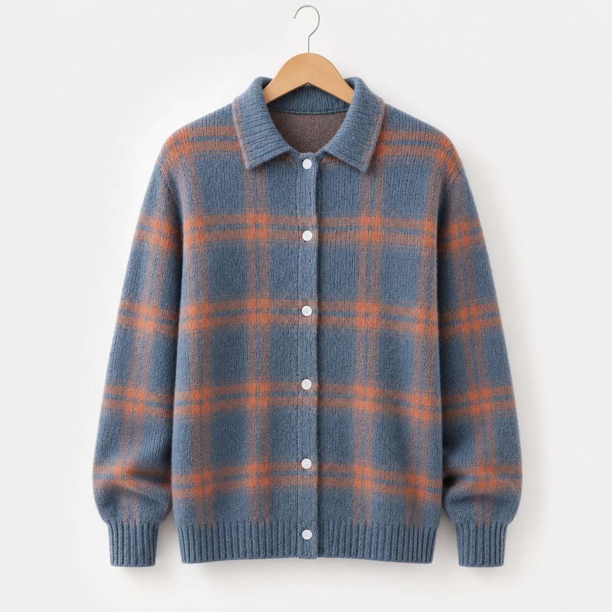 Women's Patterned Collar Cardigan