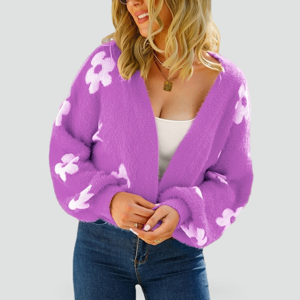 Women's Patterned Cardigan