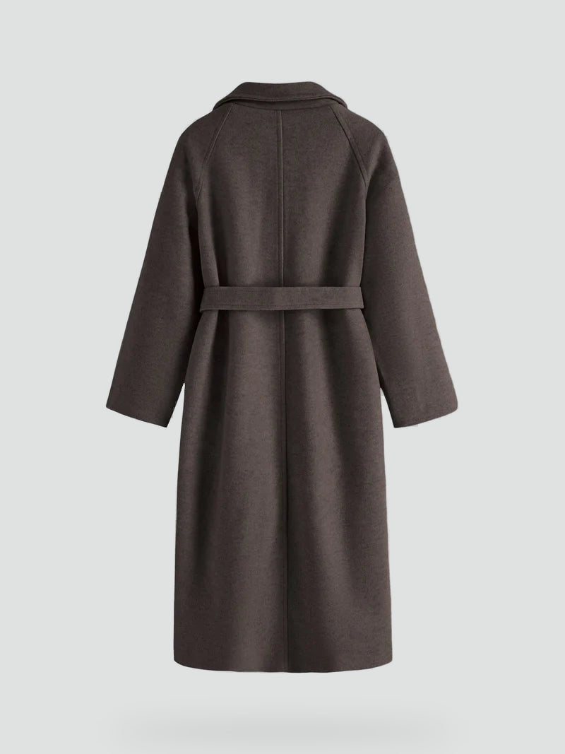 Women's Oversized Double Breasted Wool Coat