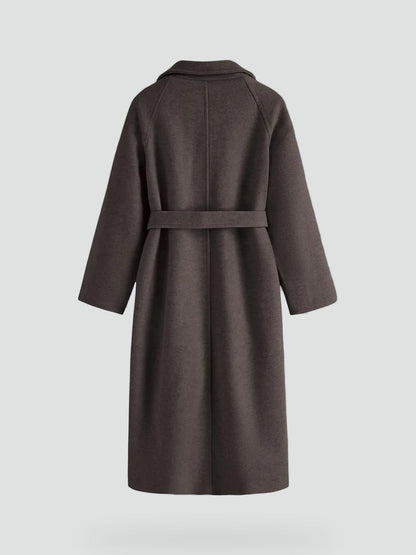 Women's Oversized Double Breasted Wool Coat