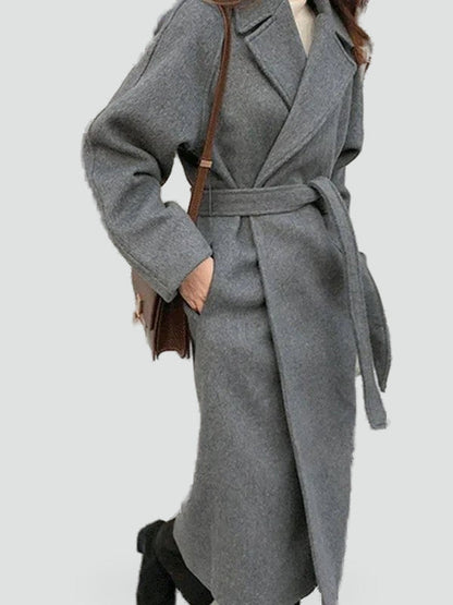 Women's Oversized Double Breasted Wool Coat