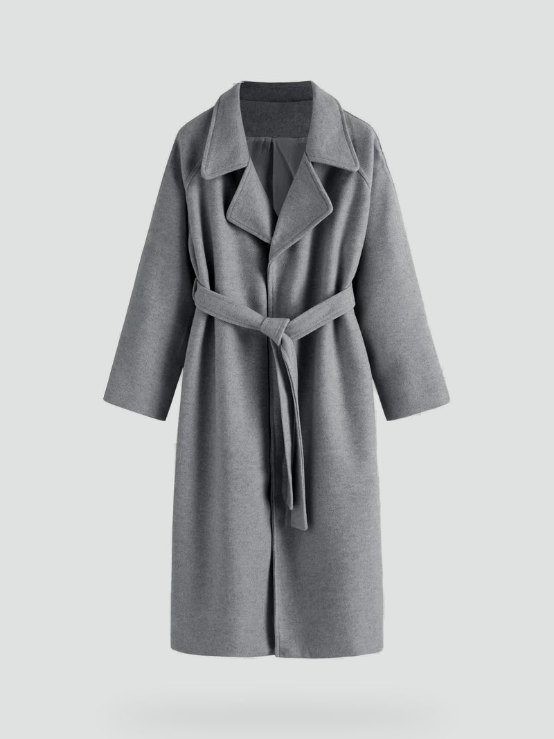 Women's Oversized Double Breasted Wool Coat