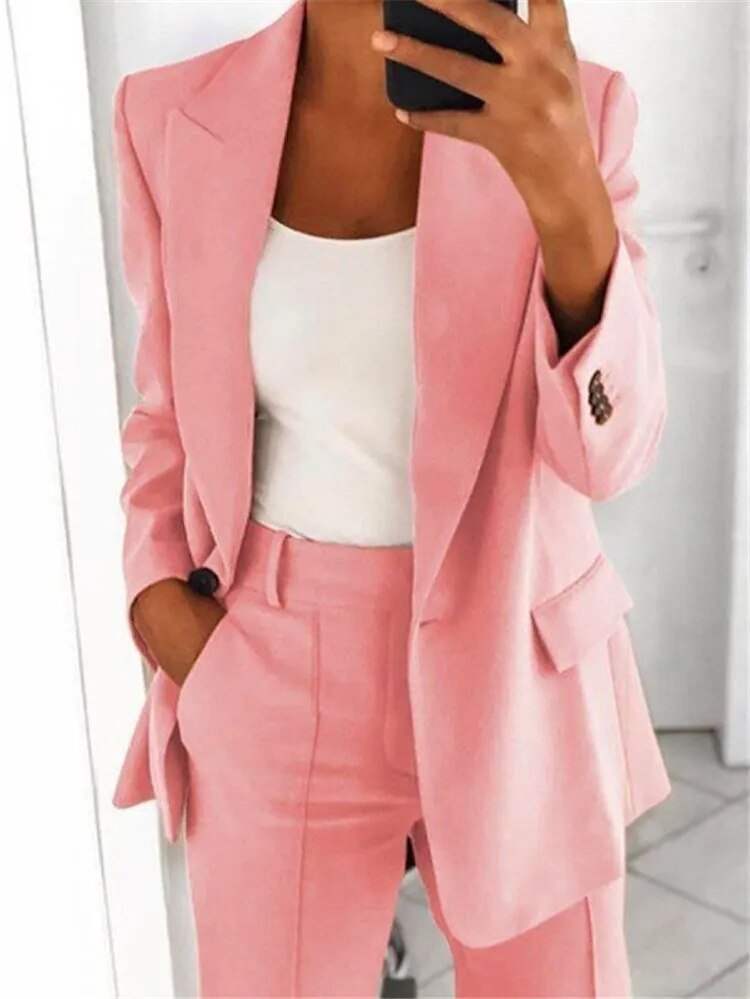 Women's Tailored Notch Lapel Blazer