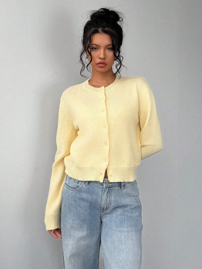 Women's Cropped Cardigan
