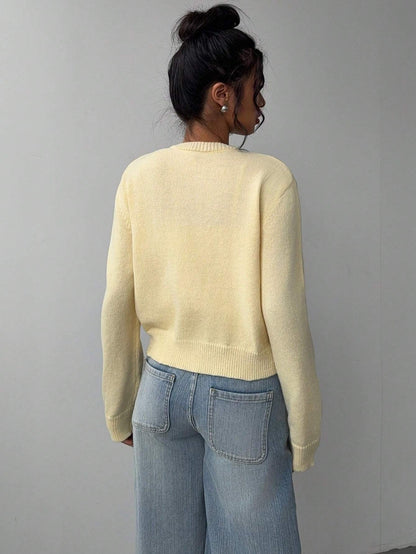 Women's Cropped Cardigan