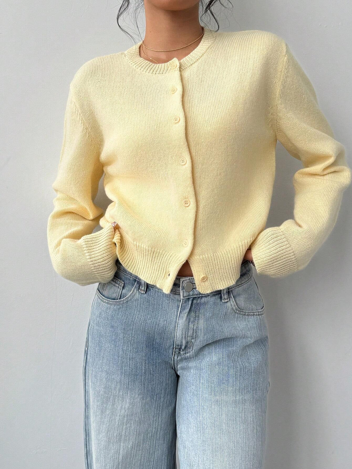 Women's Cropped Cardigan