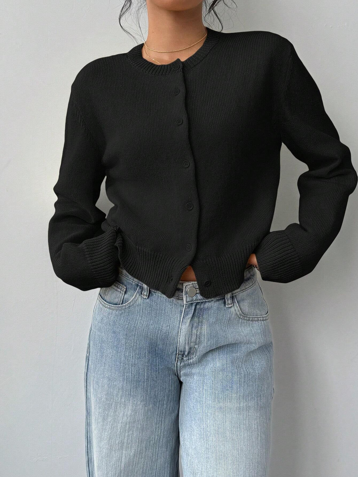 Women's Cropped Cardigan