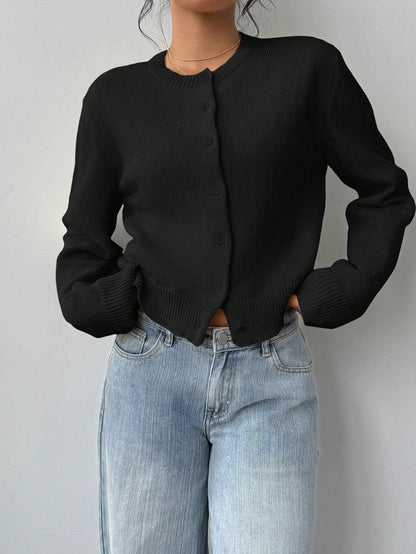 Women's Cropped Cardigan