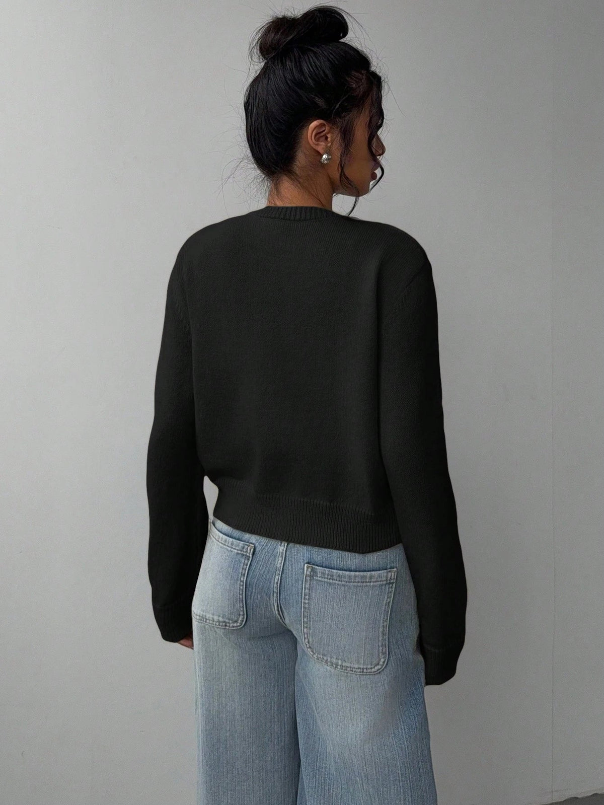 Women's Cropped Cardigan