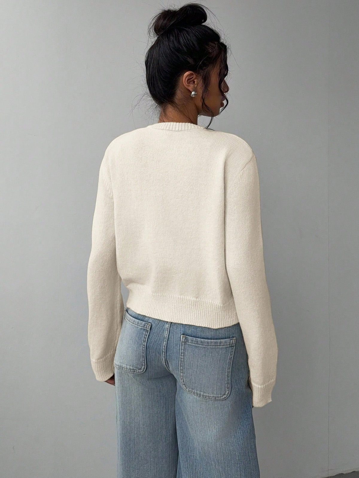 Women's Cropped Cardigan