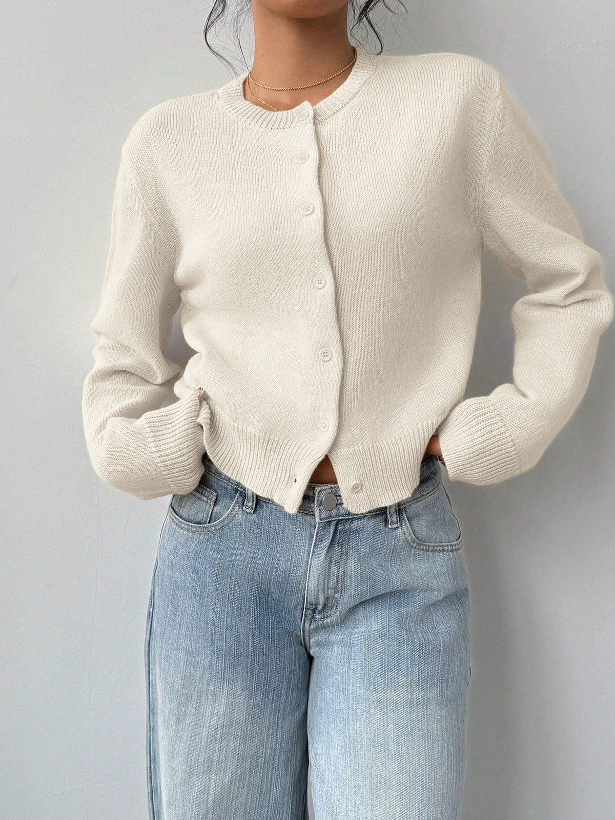 Women's Cropped Cardigan