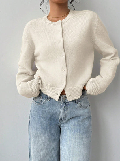 Women's Cropped Cardigan