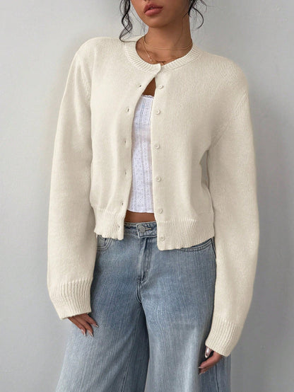 Women's Cropped Cardigan
