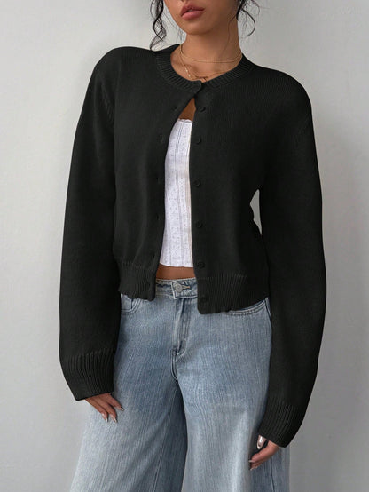 Women's Cropped Cardigan