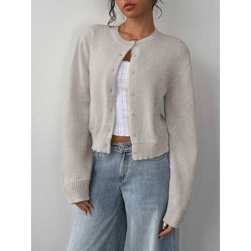 Women's Cropped Cardigan
