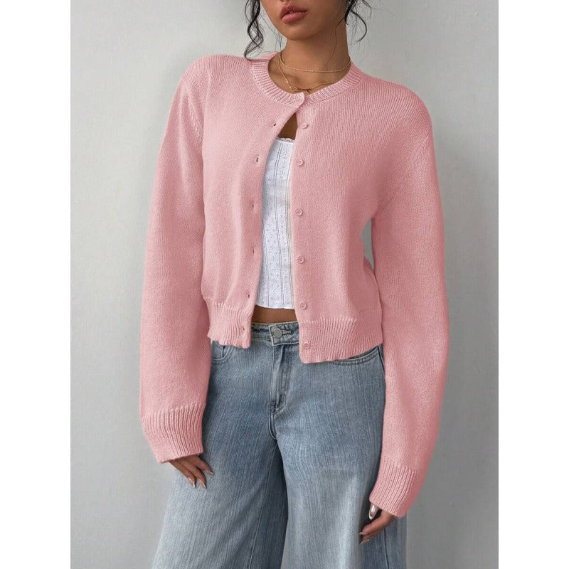 Women's Cropped Cardigan