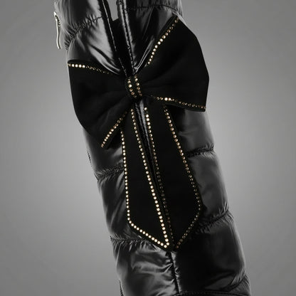 Women's Quilted Warm Lined Knee High Boots