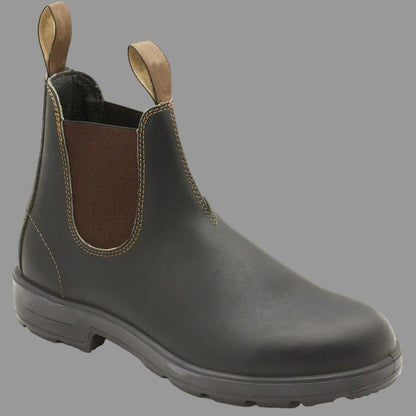 Women's Leather Pull On Chelsea Boots