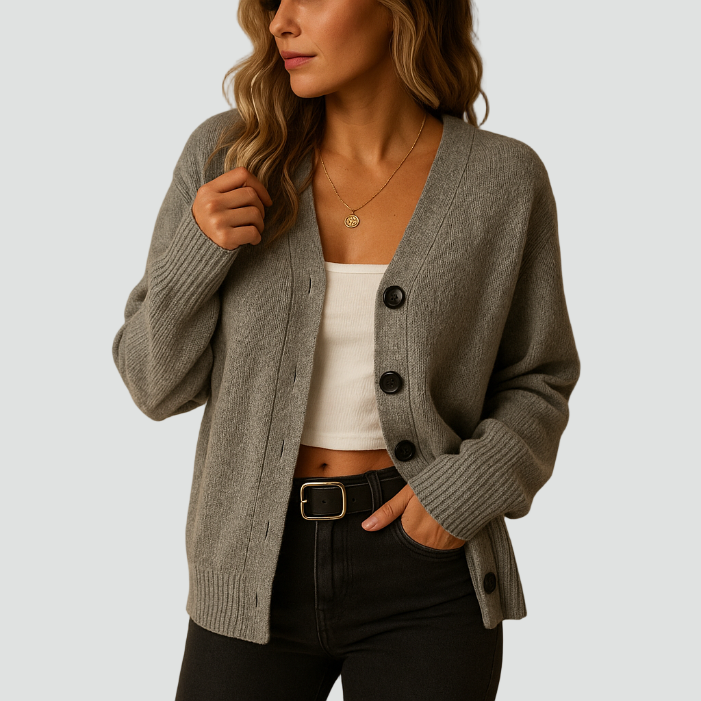 Women's Button Front Cardigan