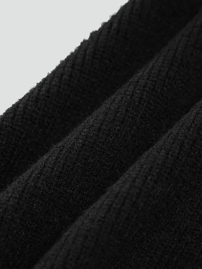Women's Oversized Knit Mock Neck Sweater