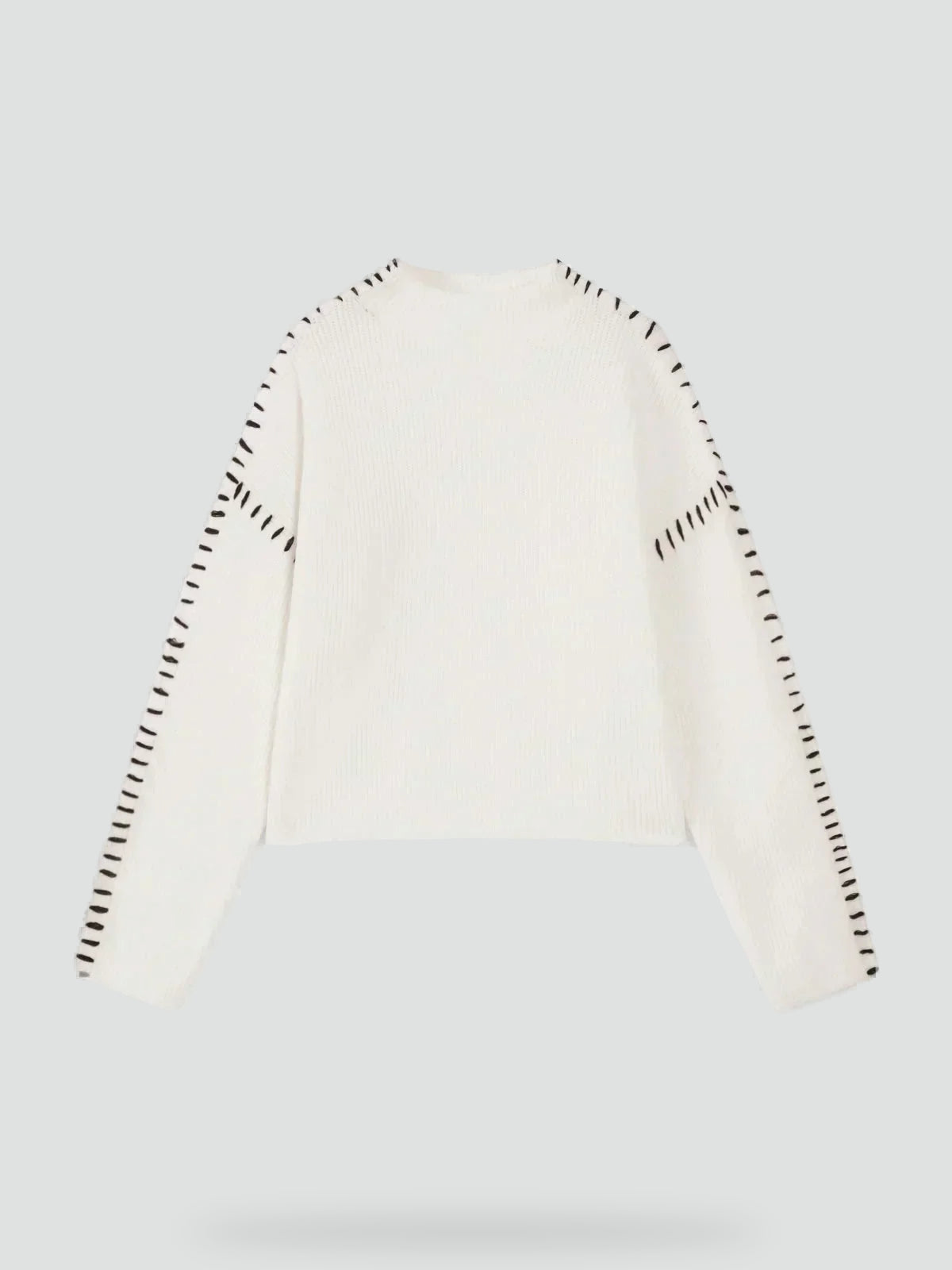 Women's Oversized Knit Mock Neck Sweater