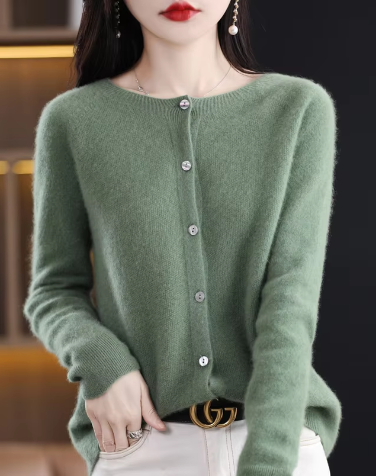 Women's Wool Blend Cardigan