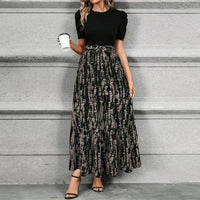 Fern Print Black