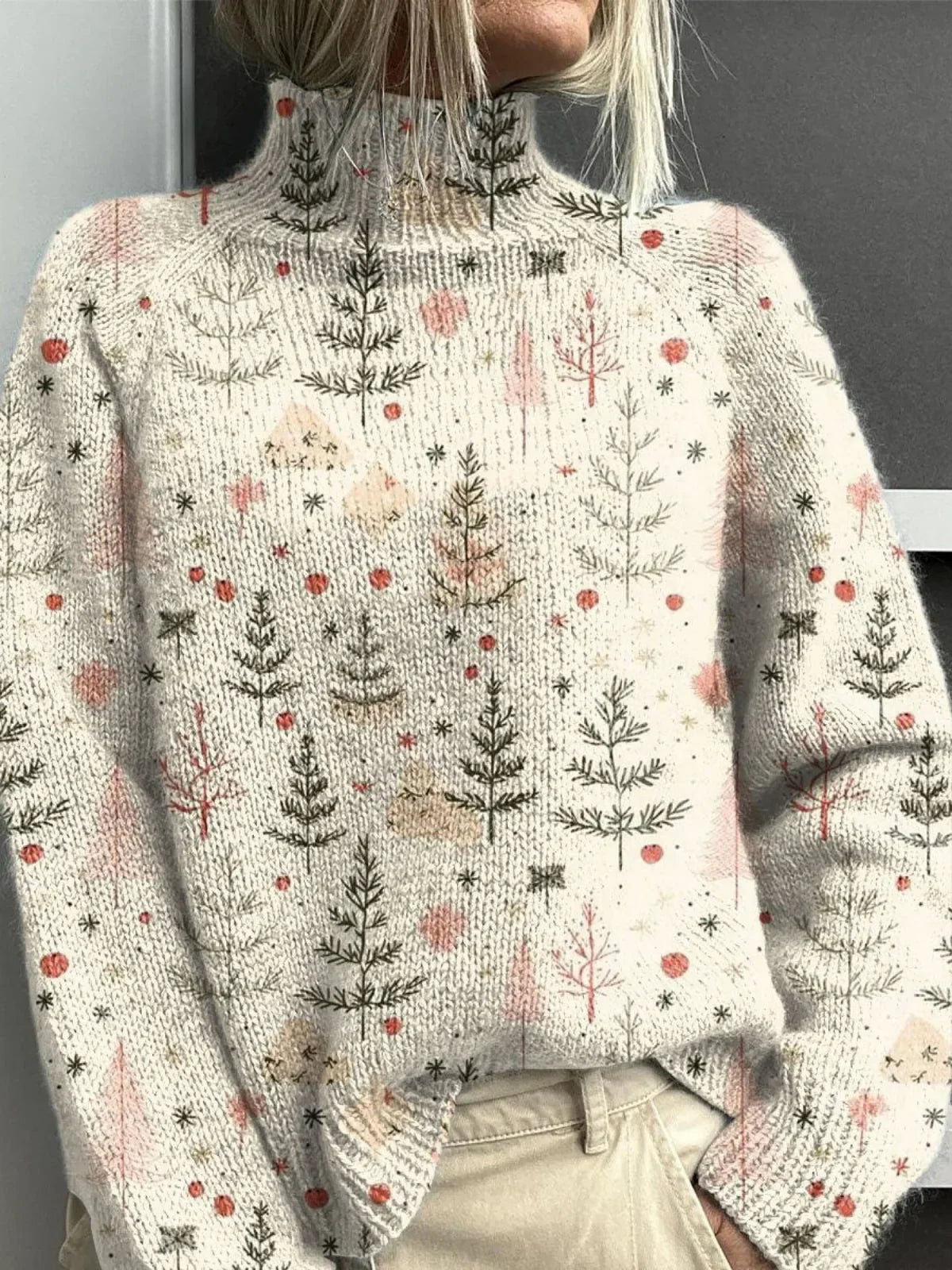 Women's Fair Isle Christmas Tacky Sweater